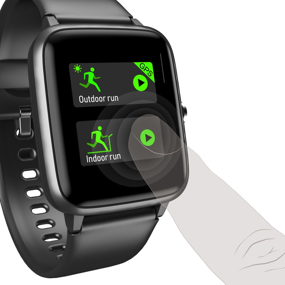 Smartwatch Hama 5910 black 1.3 "