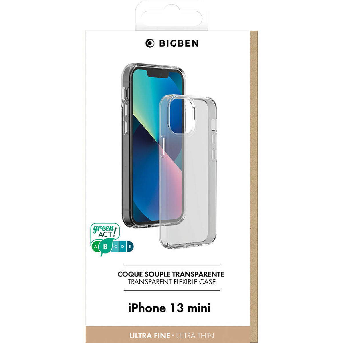 Screen protection made of hard glass Big Ben Interactive Silitransip1354iPhone 13 Mini