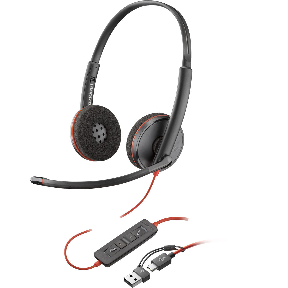 Headphones with microphone poly 8x2j9a6