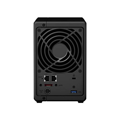 Synology DS720+ 8TB 2 Bay Desktop NAS System, installed with 2 x 4TB Seagate Ironwolf hard drives