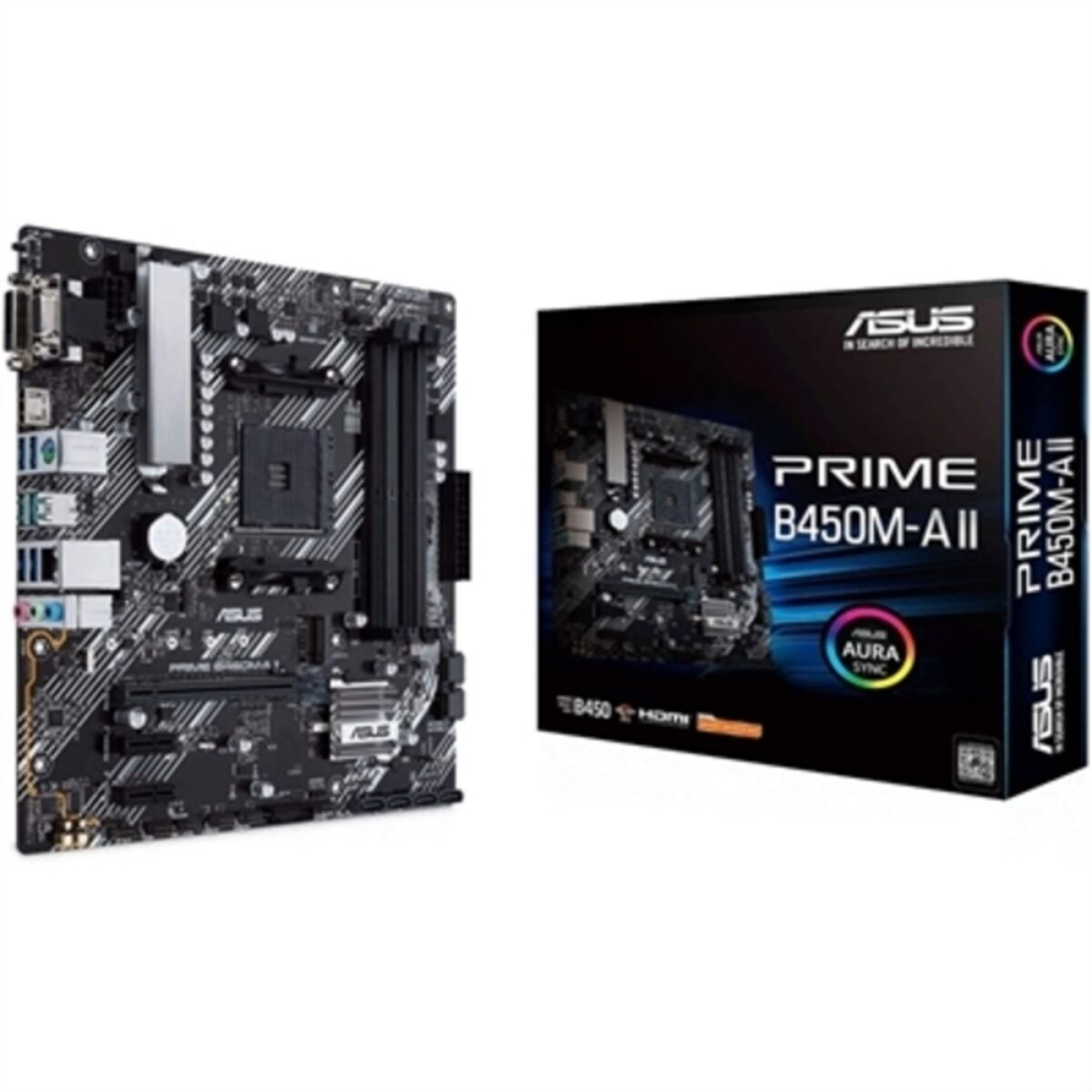 Alaplap Asus prime b450m-a ii MATX DDR4 AM4 AMD B450 AMD AM4