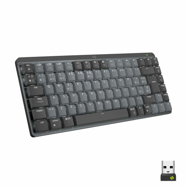 Bluetooth klávesnice Logitech 920-010780 angličtina EUU Black Gray Qwerty US International