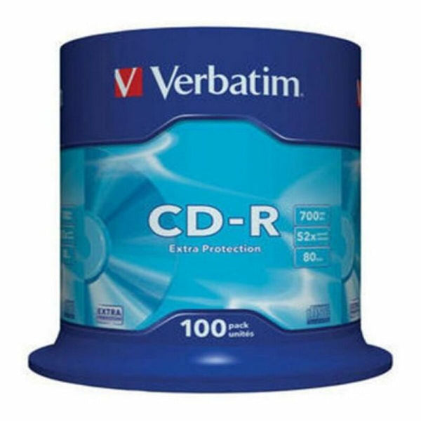 CD-R LEUSTA 43411 52X 700 MB (100 piezas)