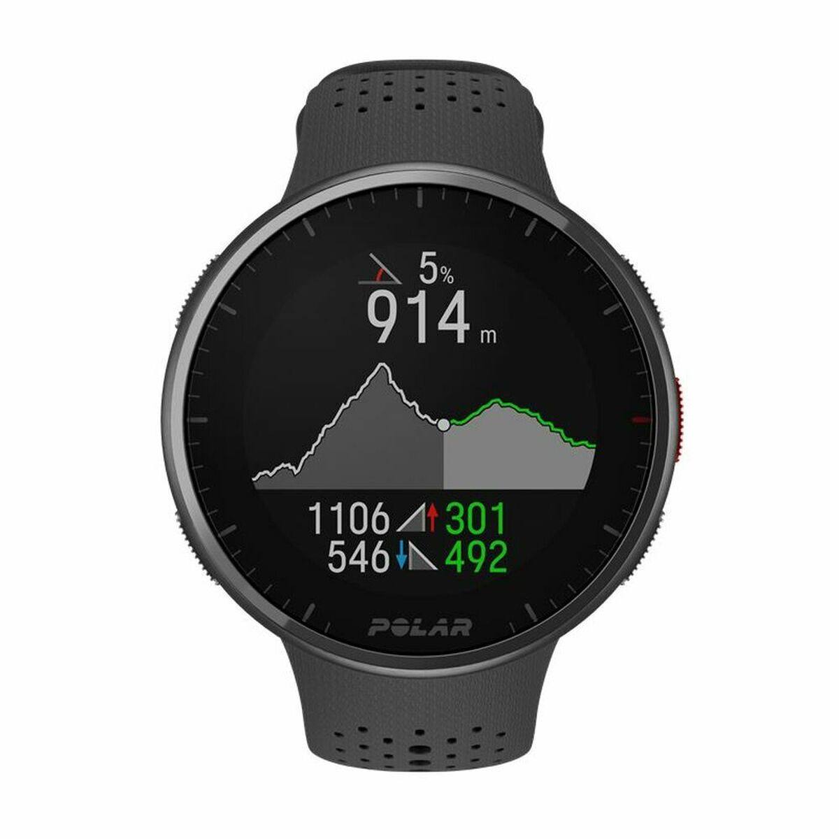 Smartwatch Polar Black 1.2 "