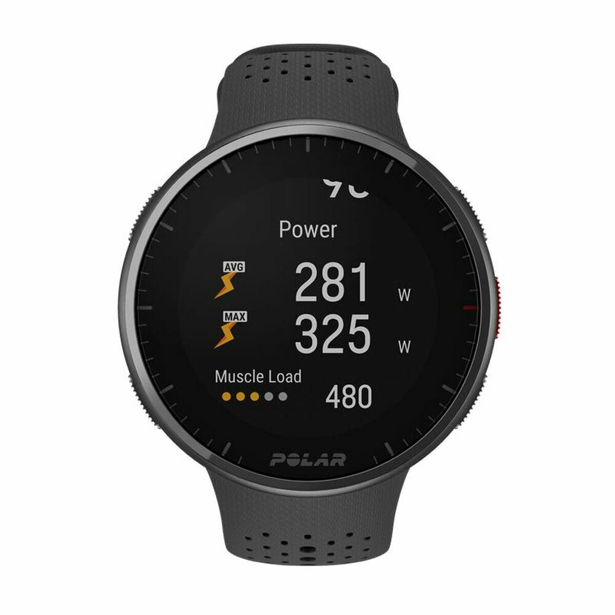 Smartwatch Polar Black 1.2 "