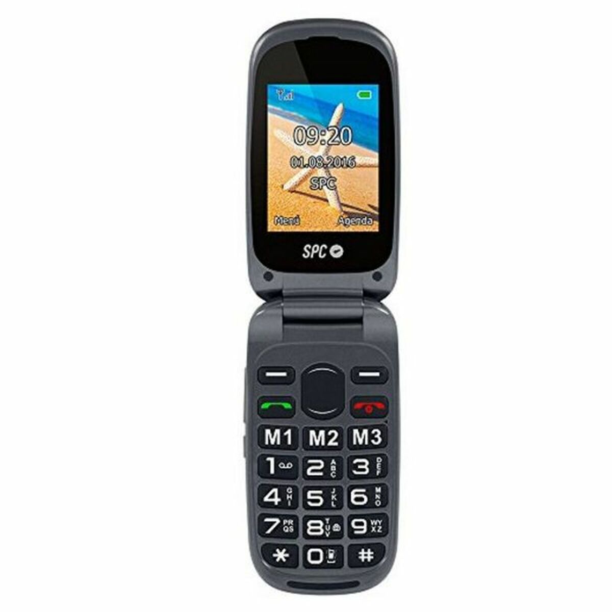 Mobiltelefon SPC Internet Harmony Black Bluetooth FM 2.4 "Fekete