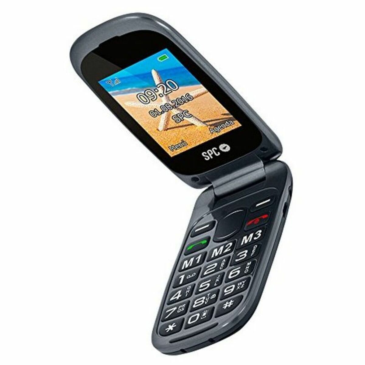 Mobiltelefon SPC Internet Harmony Black Bluetooth FM 2.4 "Fekete