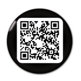 NFC Visitenkarte - Button schwarz - Digitale Visitenkarte - NFC - QR-Code - EDV-Guru (Guru e.U.)